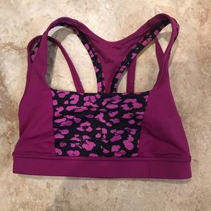 Lululemon Sports Bra Sz 2 Cheetah Print